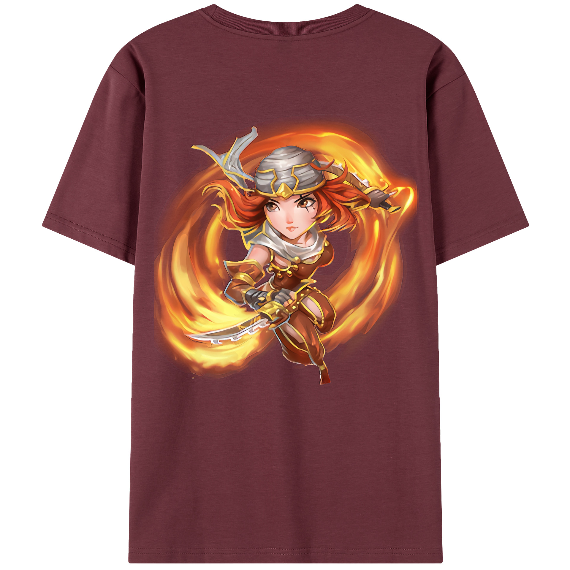 リーグ・オブ・レジェンド League of Legends LOL 綿100％半袖Tシャツ（背面プリント）